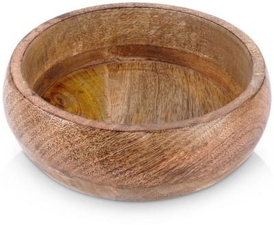 Orion - Amuseschaaltje - Mango Hout - 18,5 cm - Exotisch Ontwerp