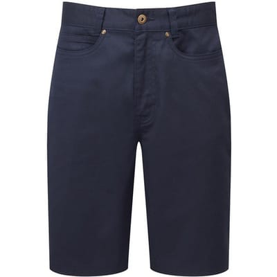 Premier Heren Performance Chino Shorts (Marine)