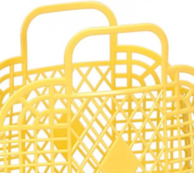 Vouwbare Opbergmand van Plastic voor Thuis, Strand, Winkelen, Kleding en Speelgoed (250x110x220mm)