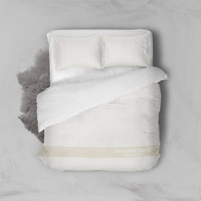Dekbedovertrek McGregor - Katoen - Roosevelt - Off White
