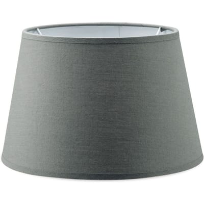 Home Sweet Home - Stoffen - Stoffen Lampenkap - Conisch - Drak grey - Minimalistische stijl - 20 x 15 x 13 cm - E27 fitting - voor Tafellamp - voor