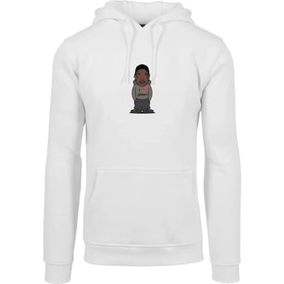 Mister Tee - Texas Sketch Hoodie/trui - S - Wit