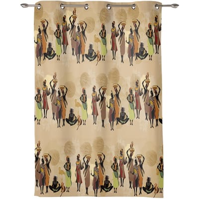 Huisgordijn Roze Kroon Prinses Slaapkamer Keukengordijnen Woonkamer Decoratie Artikelen Raamgordijnen voor Woonkamer 135W x 60H(cm) brown