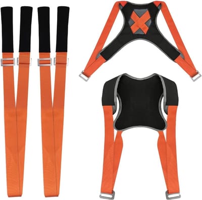 Lifting Kit voor Verhuizen - 4 Stuks Verhuisriemen tot 200 kg, Geschikt voor Meubels, Apparaten en Zware Machines