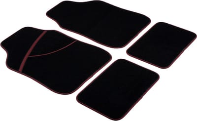 All Ride Automatten Universeel - Set van 4 - 2x 66 x 44 cm en 2x 28 x 42 cm - Zwart