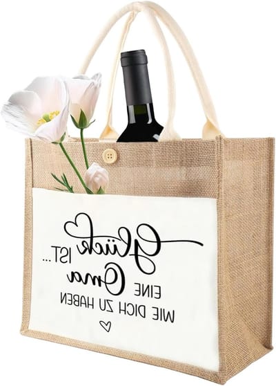 Persoonlijke boodschappentas als cadeau voor oma, perfect voor verjaardagen en speciale gelegenheden