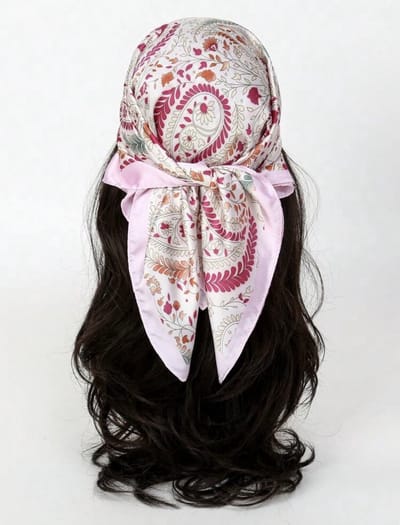 Sjaaltje met print - bandana met print - haarband - sjaaltje meerkleurig - bandana - vierkant sjaaltje met print - bandana sjaaltje - sjaaltje voor dames hals - sjaal - sjaaltje unisex - scarf - mini sjaal - sjaaltje over broek