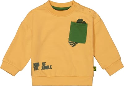4PRESIDENT Sweater jongens - Buff Orange - Maat 56 - Jongens trui