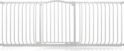 Safetots Klemhekje met Gebogen Bovenkant, 188cm - 197cm, Mat Wit