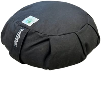 YogaStyles Meditatiekussen Organic Zafu Zwart