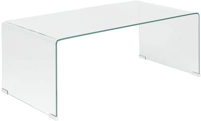 KENDALL - Salontafel - Transparant - Veiligheidsglas