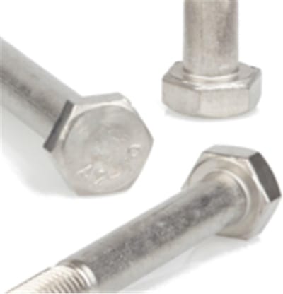 Bout Din931 M10X120Mm Rvs A2 zonder Moer - 50 stuks