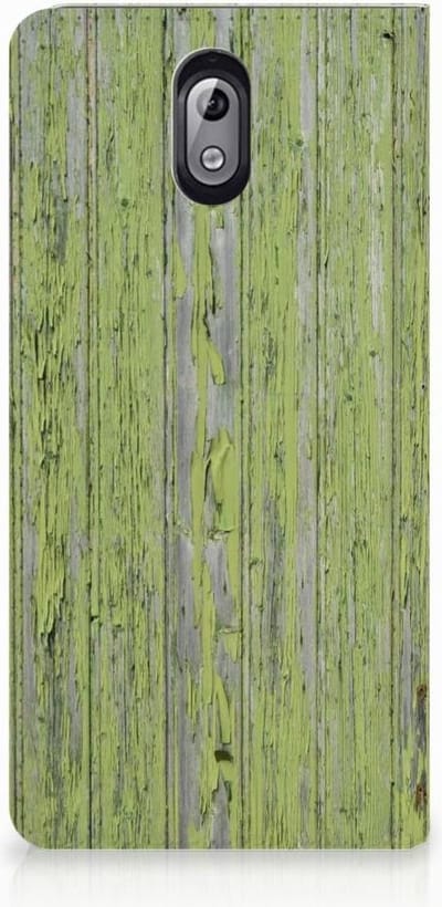 Nokia 3.1 (2018) Book Wallet Case Green Wood