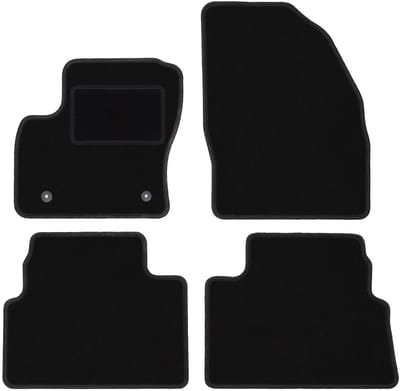 Zwarte veloursmatten voor: Ford Kuga MK1 SUV (2011-2013)