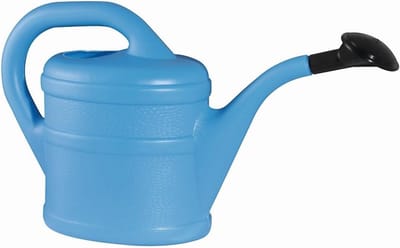 Lichtblauwe 2L Gieter van Kunststof voor Bloempotten