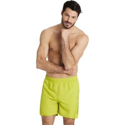 Arena Fundamentals Logo Boxer Soft Green-navy Maat: XL | Zwembroeken Outlet | Heren | Groen