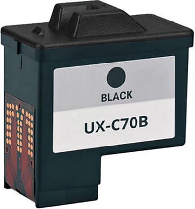 UX C70 B Zwart - Huismerk inktcartridge compatible met