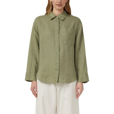 s.Oliver  Blouses Army Green Taglia: 36 | Maglie a manica lunga Outlet | Donna | Verde