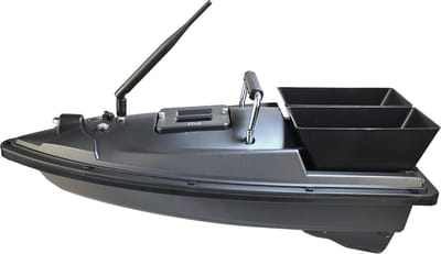 Voerboot - Lucky - Baitboat - 2 aparte aascontainers - Makkelijk in gebruik - Afstandsbediening - Karpervissen