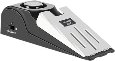 Deurstop Alarm - Wedge Alarm - Extra Beveiliging - Instelbare Gevoeligheid - 14.8cm - Meerkleurig