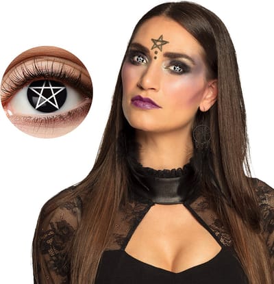 Boland - Paar weeklenzen Pentagram - Volwassenen - Halloween en Horror, Fantasy - Halloween en Horror- Fantasy