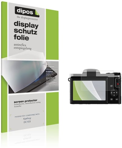dipos – 4x Matte Beschermfolie geschikt voor Kyehuy DC103 | Krasbestendige & antireflecterende Screenprotector Ultra-Thin