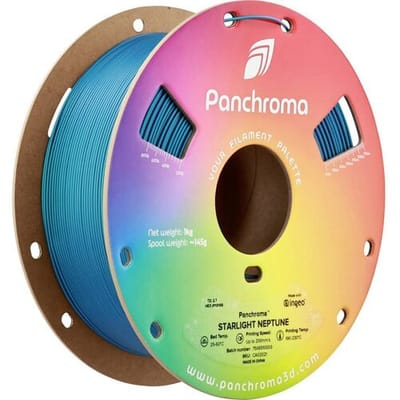 Polymaker CA02021 Panchroma™ Starlight Filament PLA kunststof Meerkleurig, Kleurverandering 1.75 mm 1000 g Starlight Neptune, Blauw 1 stuk(s)