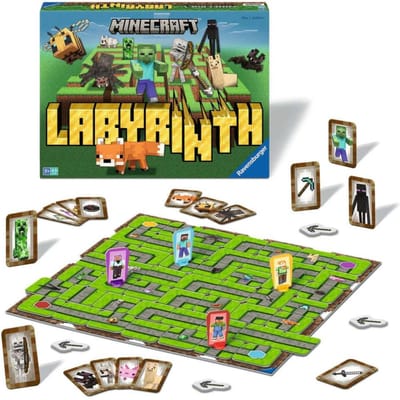 Ravensburger - Labyrinth Minecraft - Bordspel - 2-4 Spelers