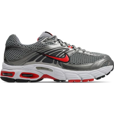 Nike Air Max Moto 2K - Maat 42.5 - Smoke Grey/Black/Metallic Pewter/University Red / Grijs Rood - Air Max - Lifestyle - Heren Sneakers voor Mannen
