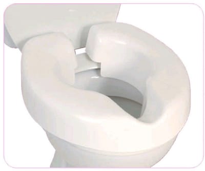 Unyqoos® Verhoogde Toiletbril met Gemakkelijk Transport en Installatie voor Comfortabel Gebruik