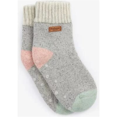 Barbour Isla Cabin Sock (Maat - M, Kleur - Light Grey Mix)
