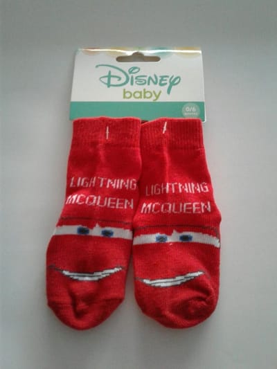 Baby - Sokjes - maat 0/6 Maanden - Cars - Disney