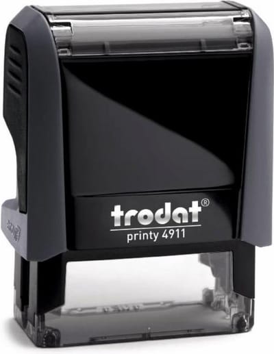 Trodat Printy 4911 Tekststempel rood GECONTROLEERD