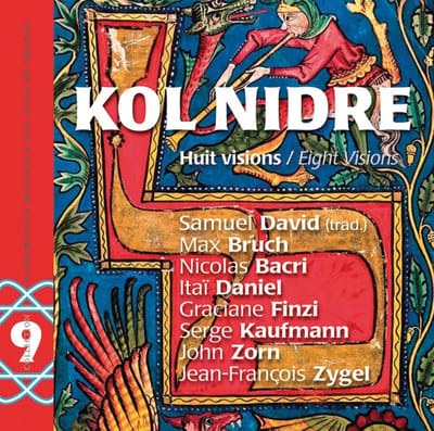 Various Artists - Volume 9: Kol Nidre: Huit Visions (CD)
