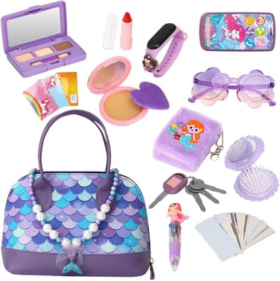 Kinder Speeltas - Make-up tas - Fantasie spel - Veilige materialen - 21.5 x 11.5 x 16 cm - Niet gespecificeerd