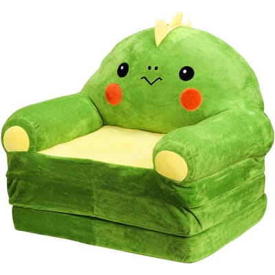 Canapé Pliable 2 en 1 pour Enfants Beau Canapé Futon Canapé d'Enfant Décoration de Chambre Type 2 green