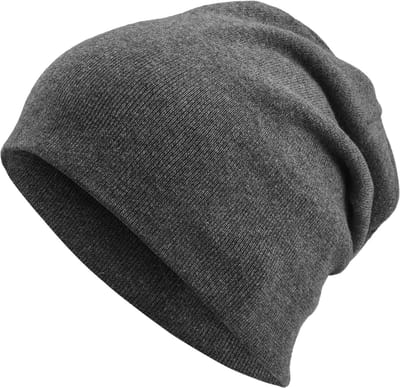 Grijze Kyler Kite Lichtgewicht Beanie van Organisch Katoen