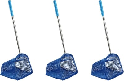 Tafeltennis Net - Pingpong Picker - Ballen Verzamelen - Telescopisch Ontwerp - 3 Stuks - Blauw
