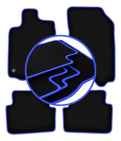 CARLUX-BLUE automatten voor: Renault Laguna II stationwagen, liftback (2001-2007)