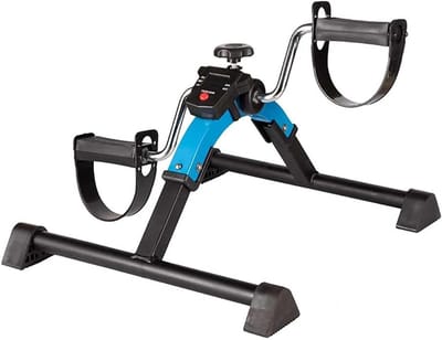 Fitnessfiets - Hometrainer - Thuis trainen - Opvouwbaar ontwerp - 2.3 kg - Zwart