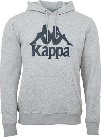 Kappa Unisex kindersweatshirt met capuchon grijs 705322 18M