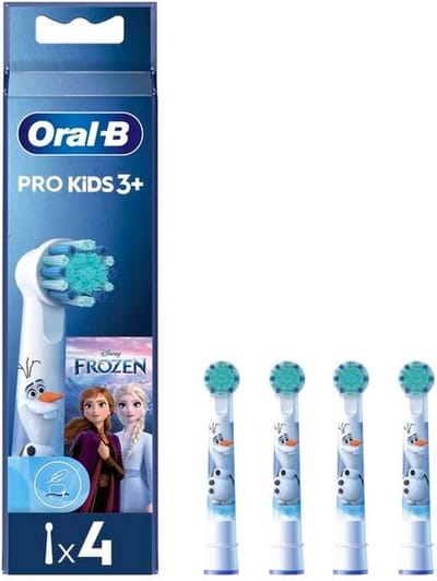 Oral-B Disney Frozen - Opzetborstels - Kinderen - Zachte Borstelharen - 4 Stuks