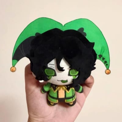 Nieuwe Freak Circus Harlekijn Element 10cm Pluche Pop Schattig Anime Randapparatuur Speelgoed Verjaardag Kerstcadeau