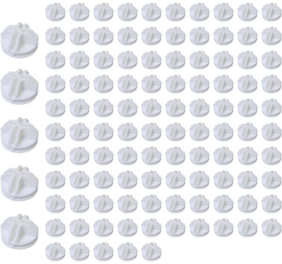 Cosensi- Draadconnector 100 Stuks - Hoogwaardig Plastic - Duurzaam - Compatibel met Modulaire Kasten - Eenvoudig te Installeren - 8 Slots - Connector