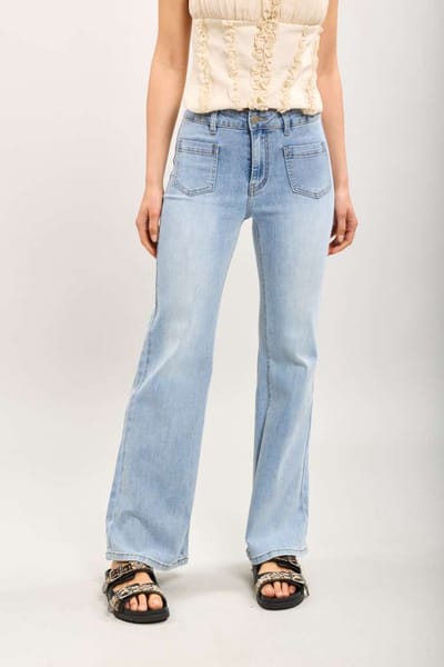 Toxik3 - wide leg jeans kleine voorzakken