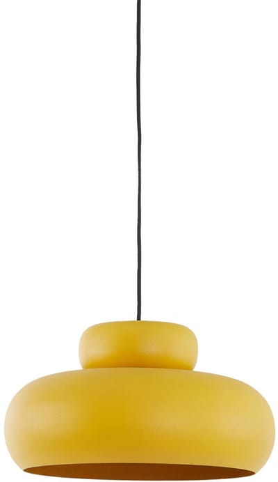 Light & Living Hanglamp Neiva - Okergeel - Ø39cm - Modern - Hanglampen Eetkamer, Slaapkamer, Woonkamer
