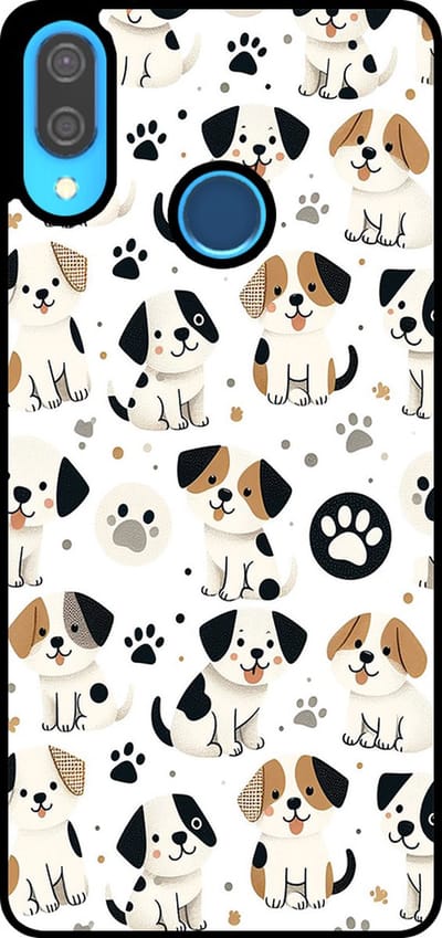 Smartphonica Telefoonhoesje Geschikt voor Huawei P20 Lite / Nova 3E met honden opdruk - TPU backcover case dog design geschikt voor Huawei Nova 3E;Huawei P20 Lite (2018)