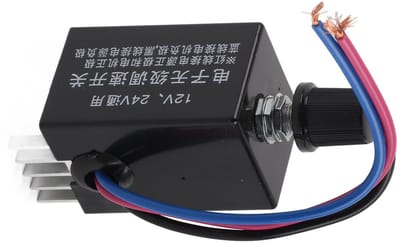 Dailygoody - Universele DC Motorregelaar - Snelheidsregeling - Verbeterde ventilatorfunctie - 12V en 24V - Ontdooiventilator - Auto Accessoire - Gesch