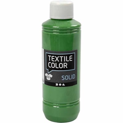Textil Solid, brilliant groen, dekkend, 250 ml