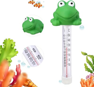 Nivard Zwembad Thermometer - Vijver Thermometer - Drijvend - Drijvende Thermometer - Pool - Vito de Kikker